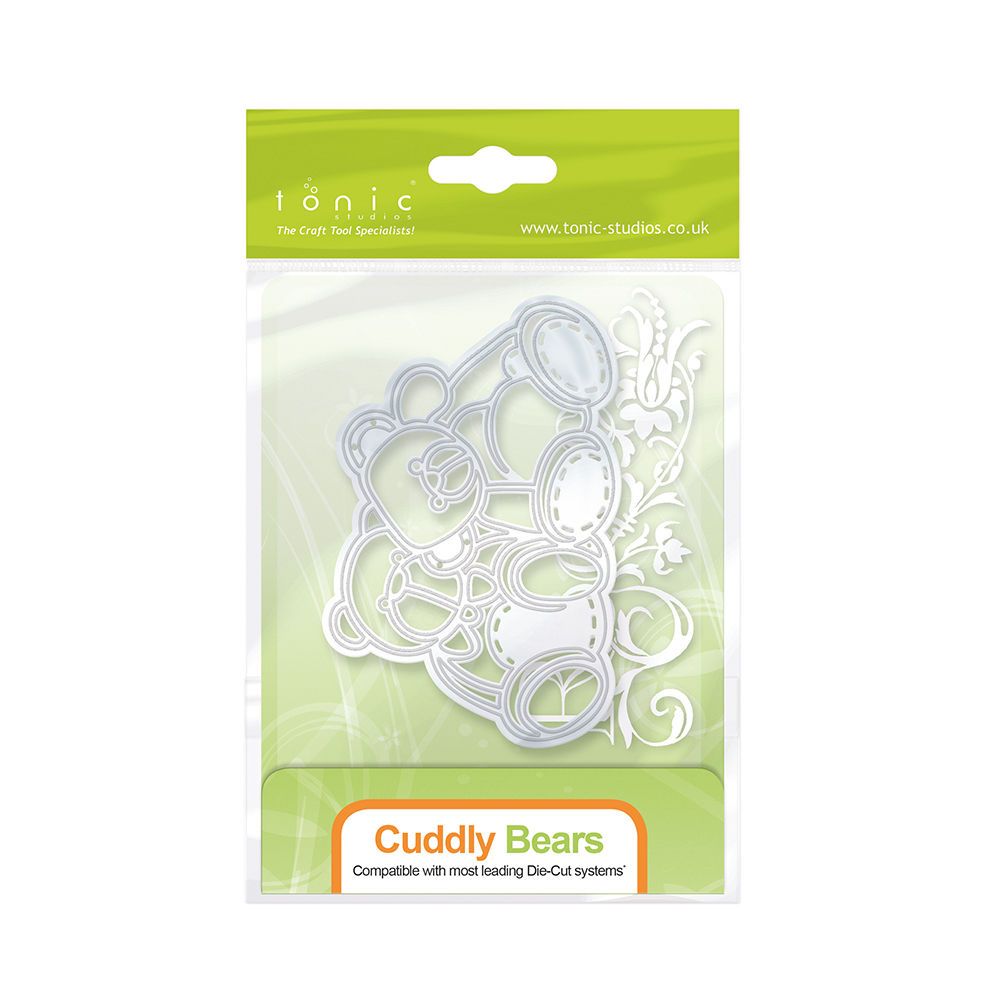 Нож для вырубки Tonic Studios "Мишки"