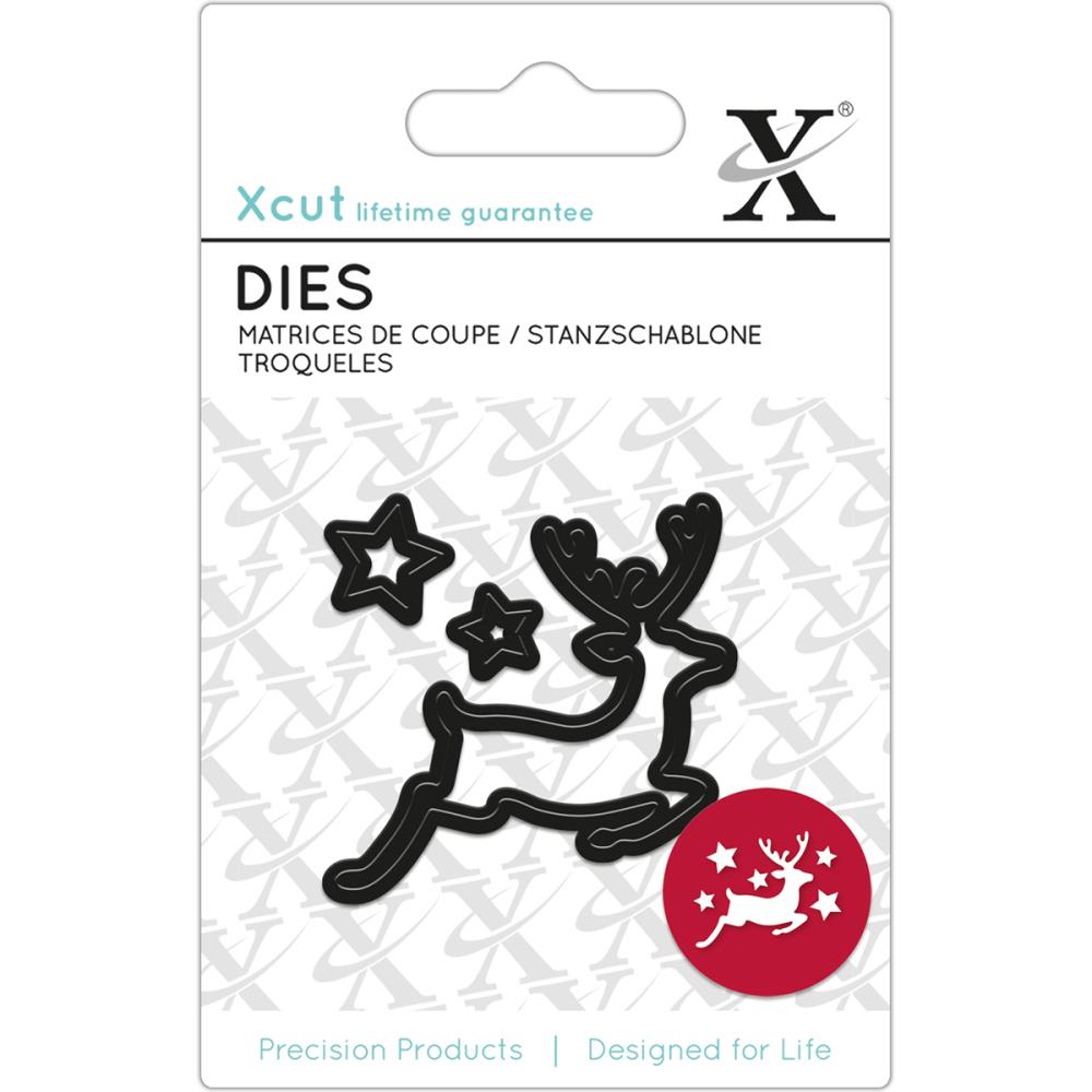 Нож для вырубки Docrafts"Олень и звёздочки"