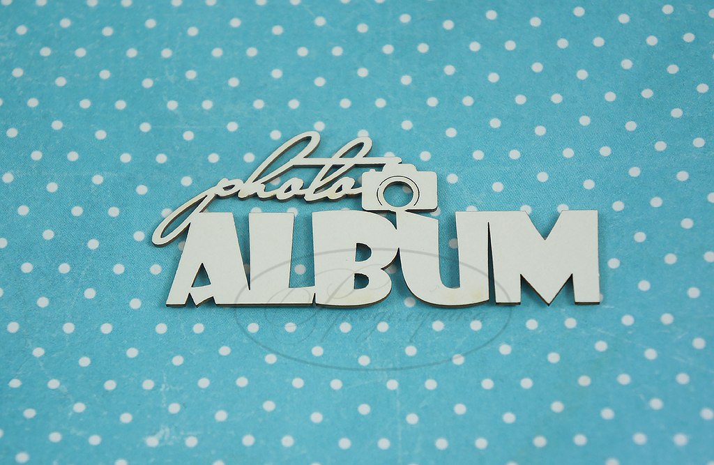 Вырубка из чипборда Рукоделушка " Фотоальбом 2Б (eng)"