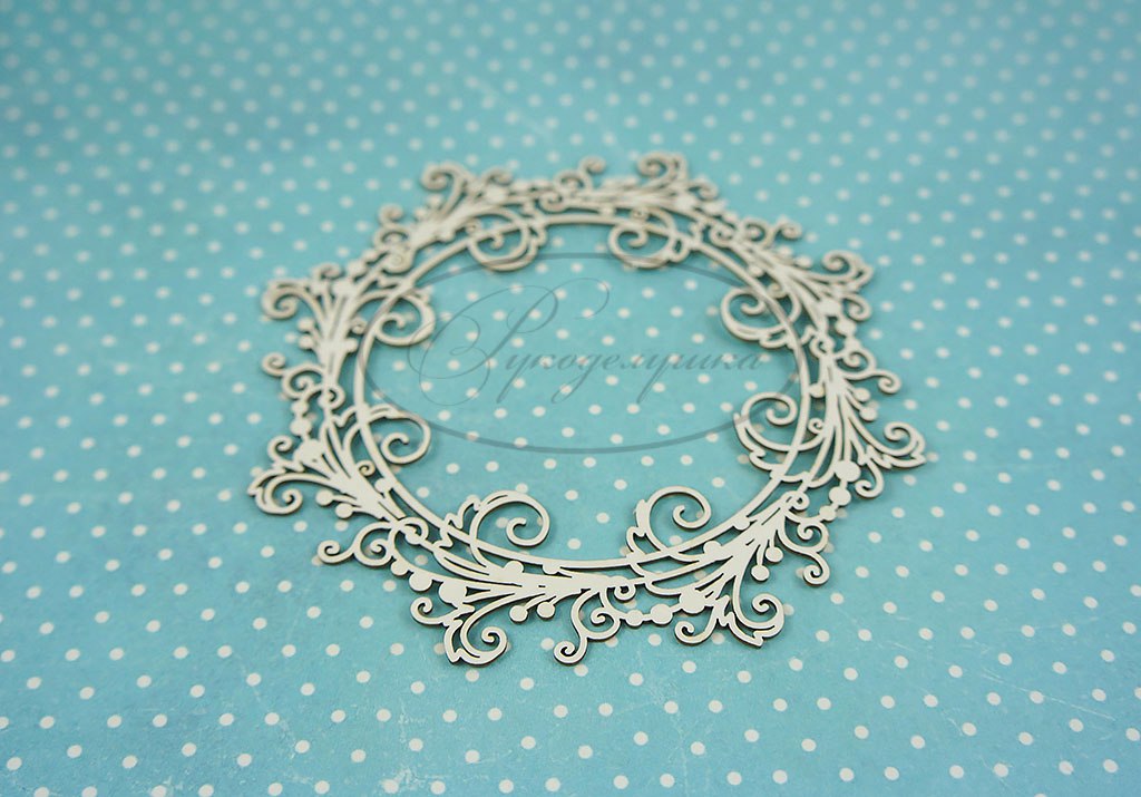 Вырубка из чипборда Рукоделушка "Рамка 47"