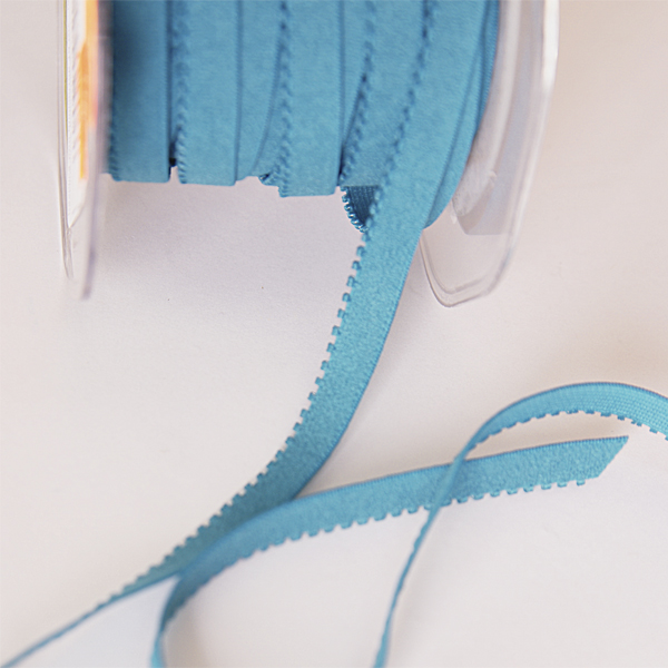 Резинка для блокнотов 10 мм , цвет насыщенный бирюзовый