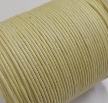 Вощённый шнур 1 мм. Цвет ванильный