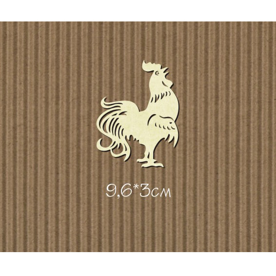 Чипборд "Петух №2"