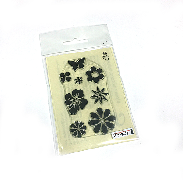 Штамп Stylish Stamps "Набор цветочков"