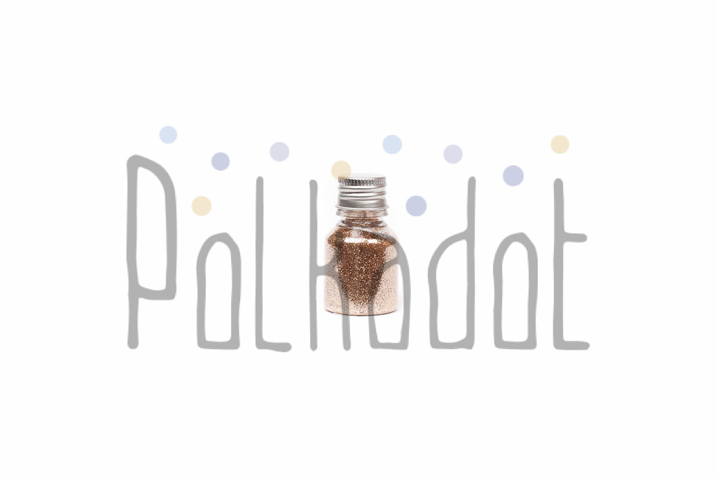Блёстки PolkaDot, бронзовые