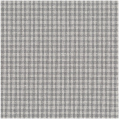 Ткань лоскутная 50 х 55 см "18",лён + хлопок, серая клетка