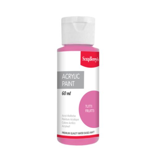 Акриловая краска Scrapberrys, цвет Тутти фрутти