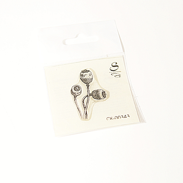 Штамп Stylish Stamps "Маковые коробочки мал"