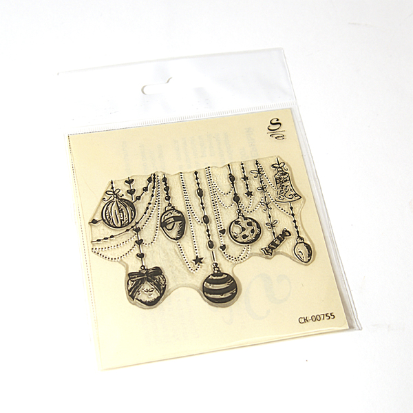 Штамп Stylish Stamps"Новогодняя гирлянда № 02