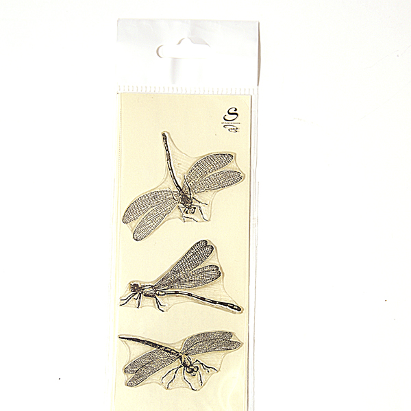 Штамп Stylish Stamps "Набор 3 Стрекозы"