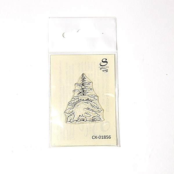 Штамп Stylish Stamps "Елка прозрачная малая"