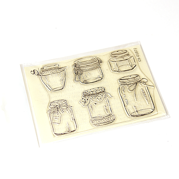 Штамп Stylish Stamps "Набор банок большой"