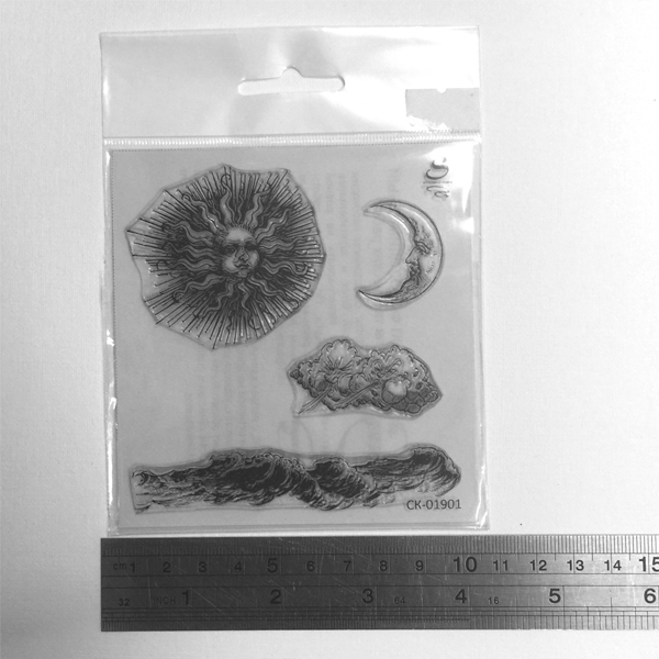 Штамп Stylish Stamps "Солнце, ветер и волна"