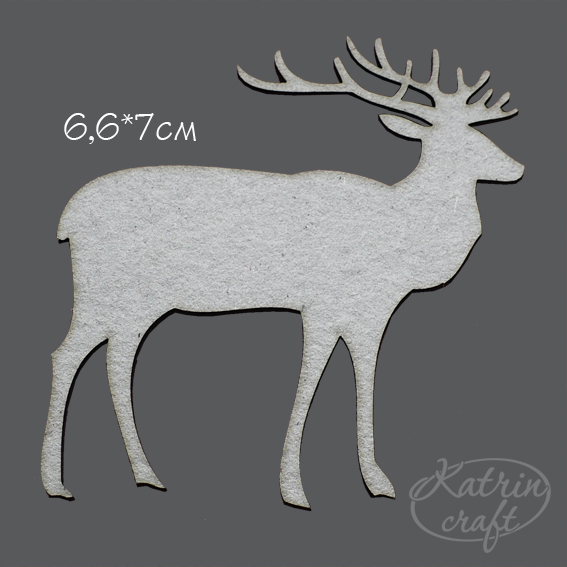 Чипборд "Олень №2"