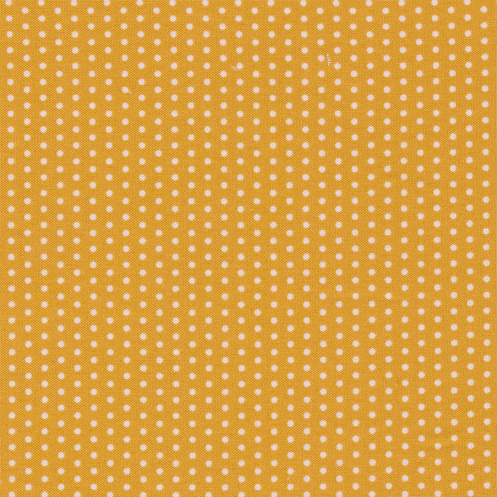 Ткань лоскутная 50 х 55 см "Бабушкин сундучок" Горох жёлтый