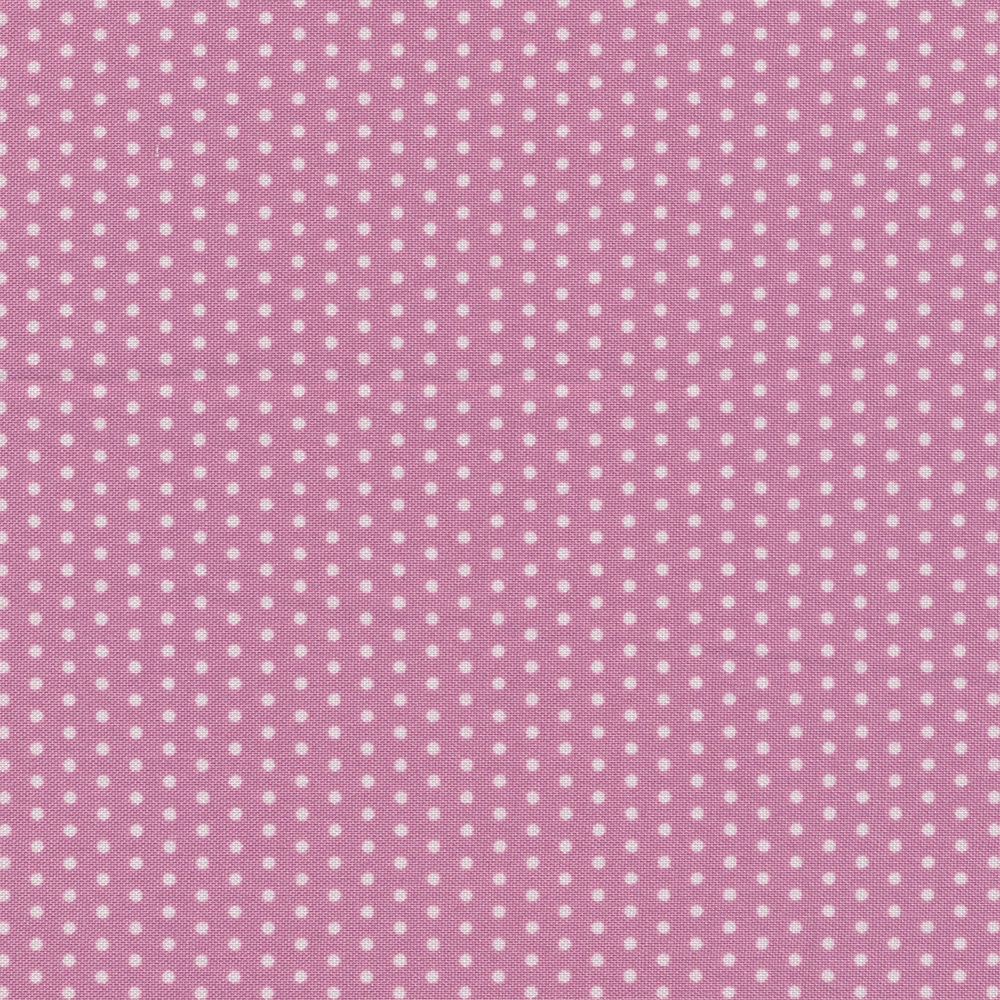 Ткань лоскутная 50 х 55 см "Бабушкин сундучок" Горох ярко-розовый
