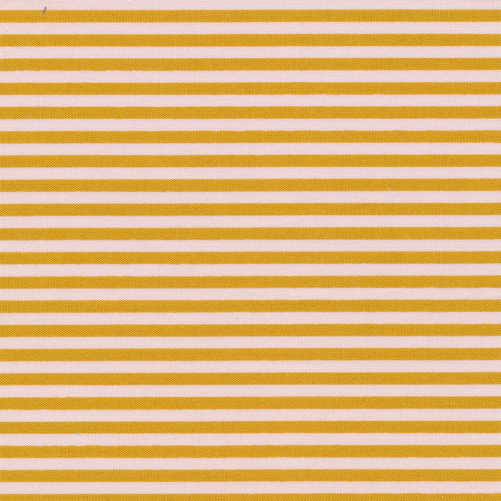 Ткань лоскутная 50 х 55 см "Бабушкин сундучок" Жёлтая полоска