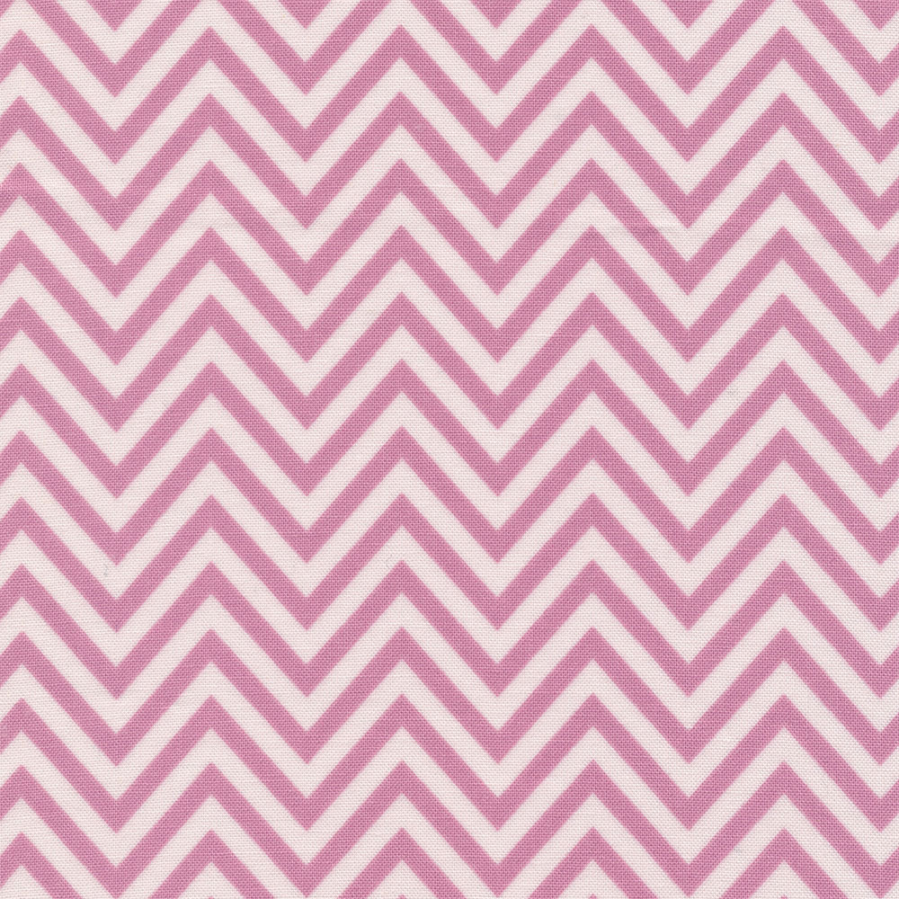 Ткань лоскутная 50 х 55 см "Бабушкин сундучок" Розовый зигзаг