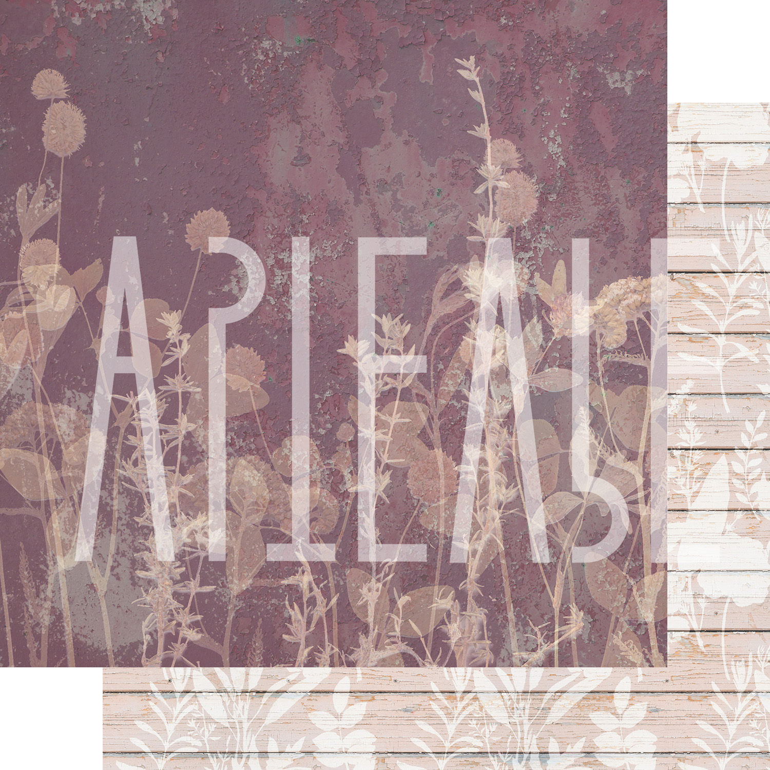 Бумага для скрапбукинга Артелье "PHOTOсинтез", Ветер в волосах (ATL18)