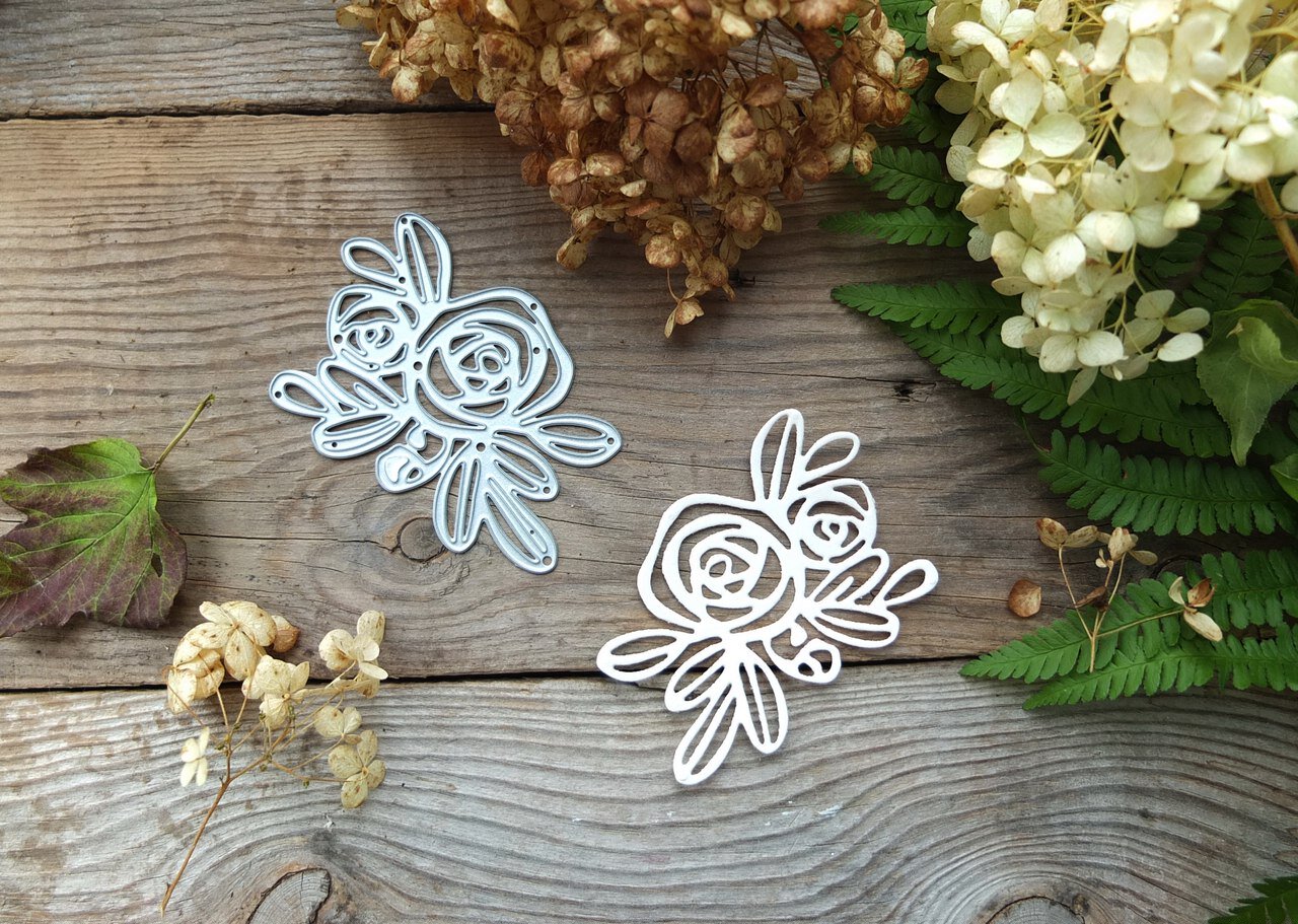 Нож для вырубки mimi cut "Розочки форева"