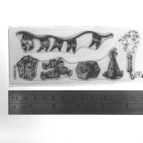 Штамп Stylish Stamps "Набор праздничный"