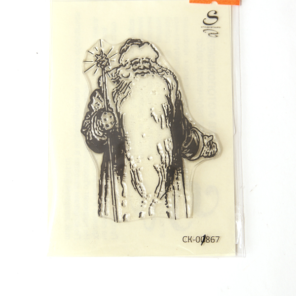 Штамп Stylish Stamps " Дед Мороз половина"