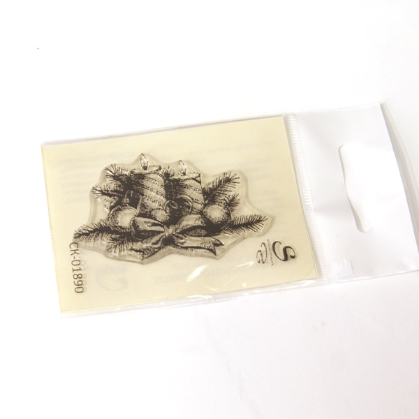 Штамп Stylish Stamps "Свечи с ветками и бантом"