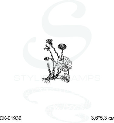 Штамп Stylish Stamps "Мать-и-мачеха 2"