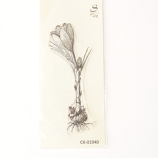 Штамп Stylish Stamps "Крокус с луковицей бол"