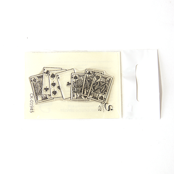 Штамп Stylish Stamps "карты игральные 7"