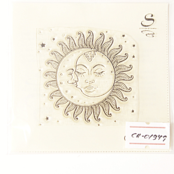 Штамп Stylish Stamps "Солнце и месяц"