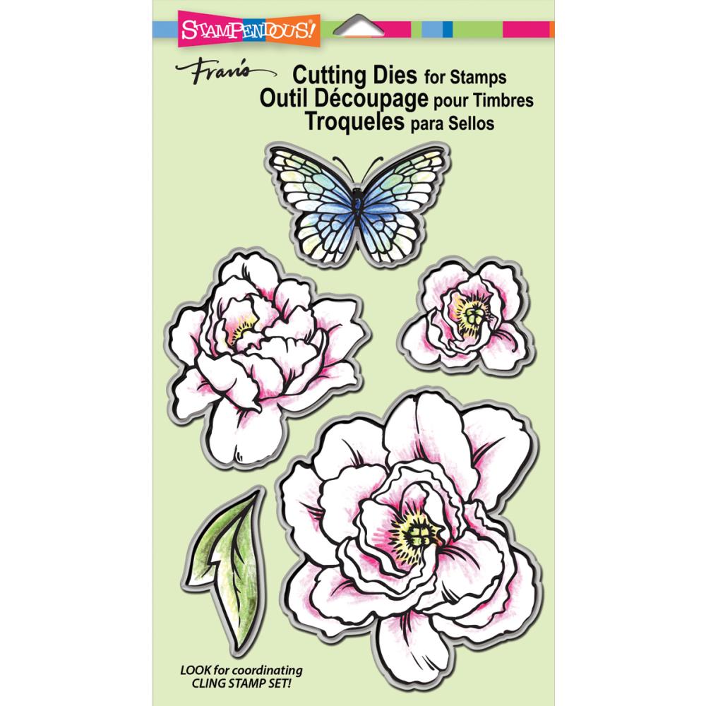 Набор Stampendous ножи+штампы "Lovely Garden"