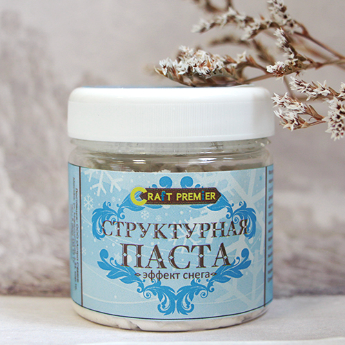 Структурная паста Craft Premier "Эффект снега"