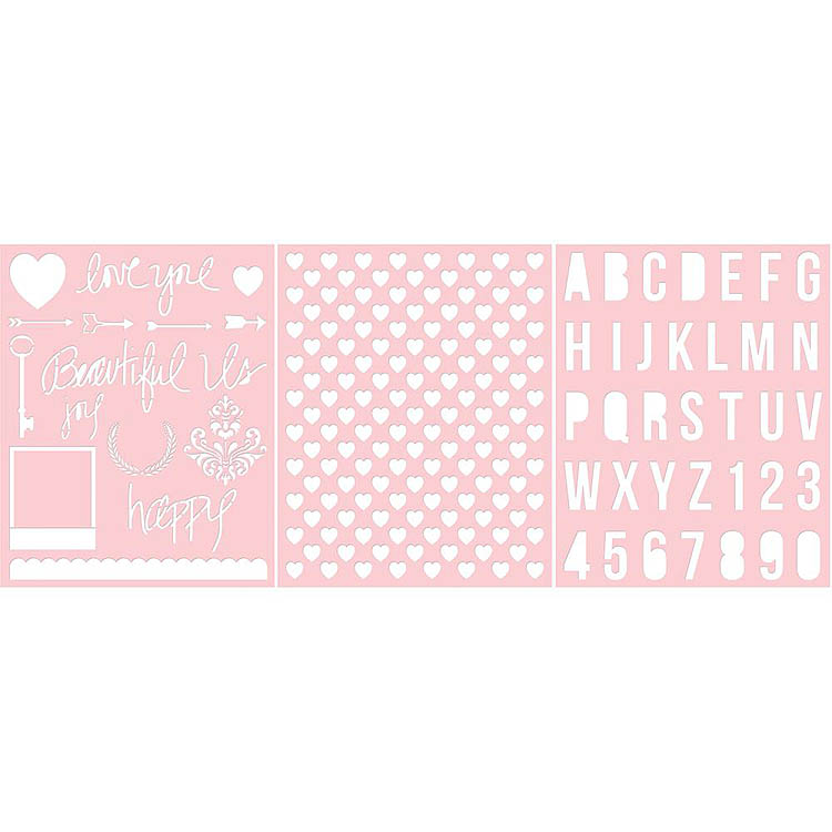 Набор трафаретов Teresa Collins "Essential"