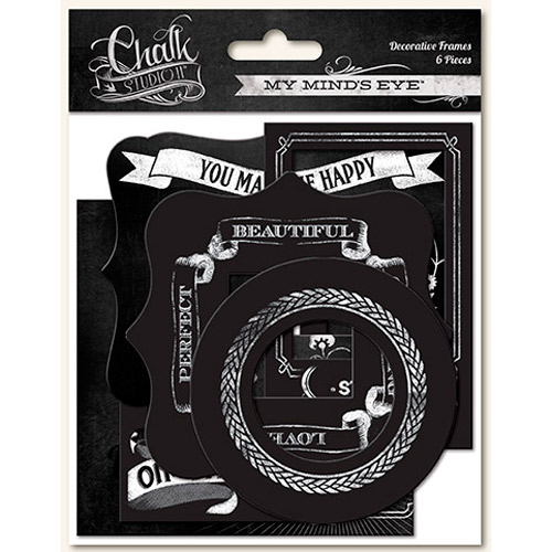 Набор рамочек из чипборда MME "Chalk studio"