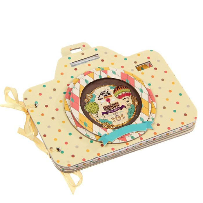 Заготовка для альбома Артузор "Яркое настроение", фотоаппарат