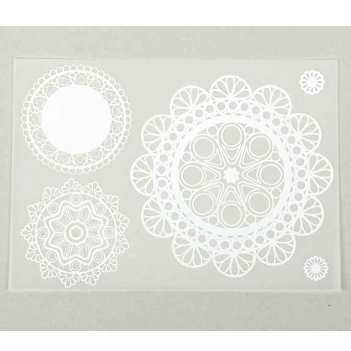 Калька декоративная "Ажурная", 21 х 29,5 см