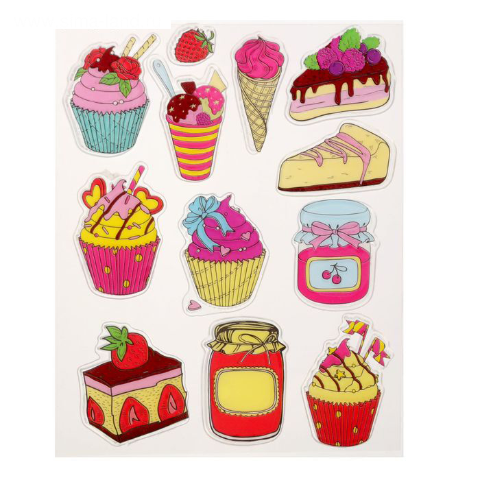 Набор штампов Артузор "Любимые сладости"