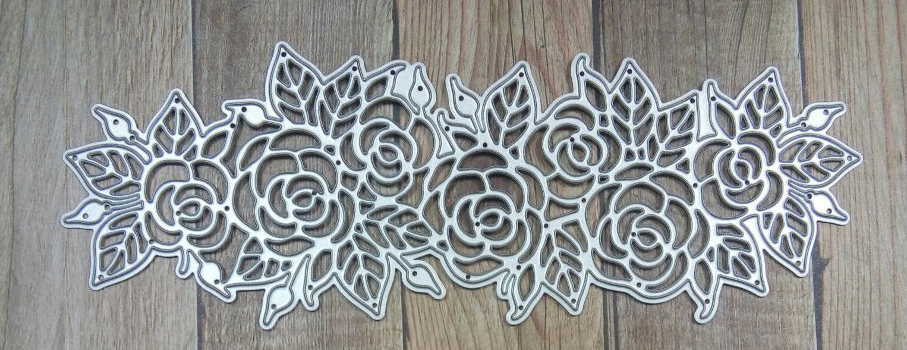 Нож для вырубки Fantasy "Бордюр розы"