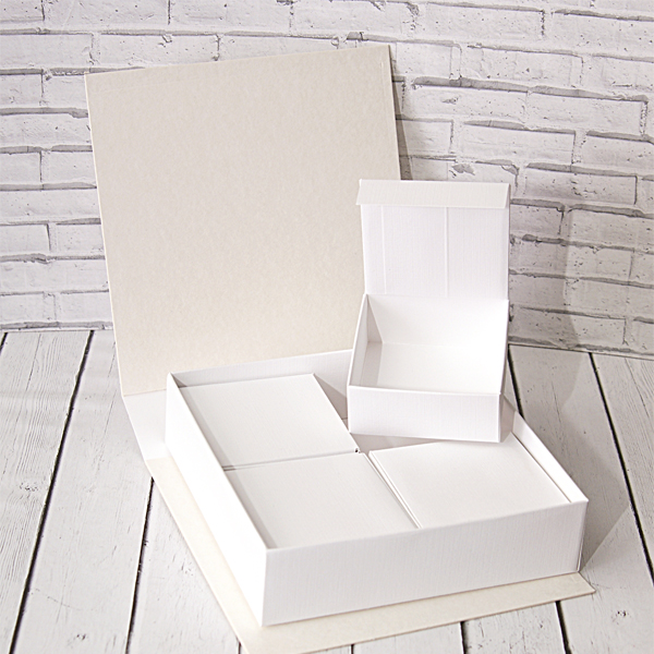 Шкатулка-заготовка "Мамины сокровища", 4 коробочки