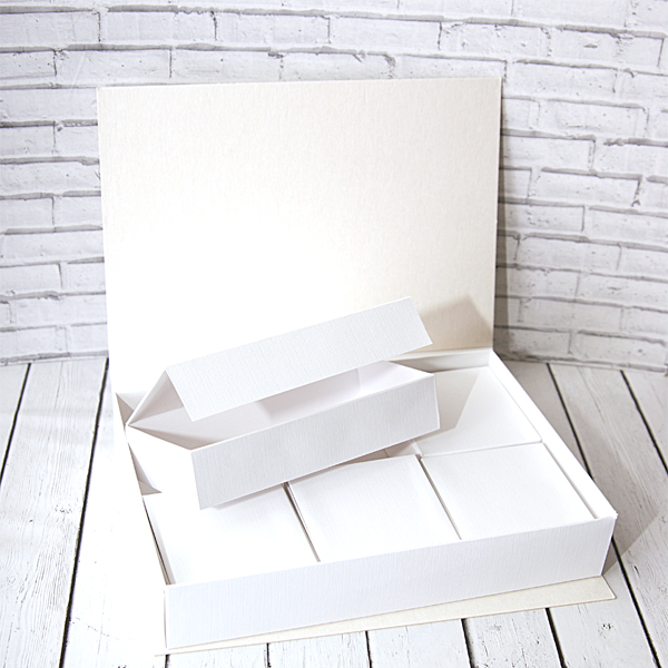 Шкатулка-заготовка "Мамины сокровища", 5 коробочек