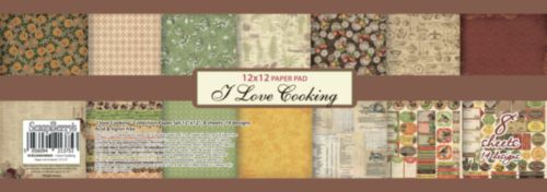 Набор бумаги 30,5х30,5 см Scrapberrys "Готовим Дома"
