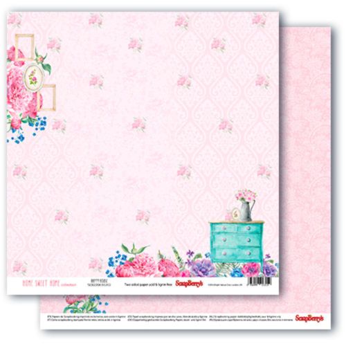 Бумага Scrapberrys "Милый дом" happy house (SB785)