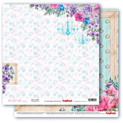 Бумага Scrapberrys "Милый дом" domestic goodess (SB788)