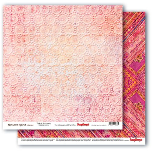 Бумага Scrapberrys "Этника" tribal textures (SB781-6)