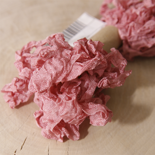 Шебби лента 5 метров, цвет вечерняя роза