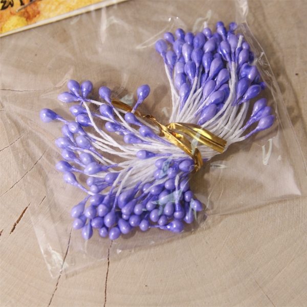 Тычинки Magic, цвет фиолетовый, 84 шт