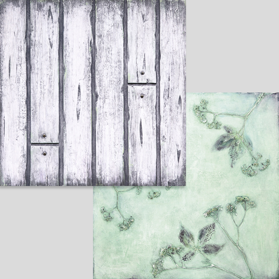 Бумага 30,5х 30,5см Мемуарис "Шёпот звёзд", Дуновение (MEM8)