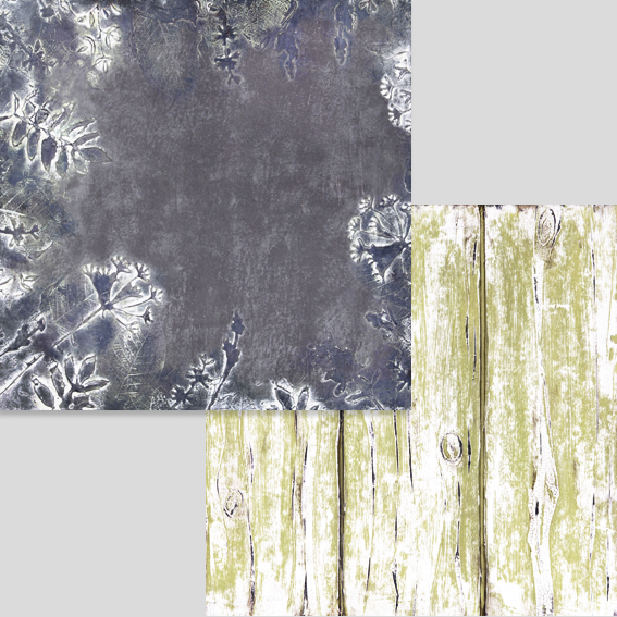 Бумага 30,5х 30,5см Мемуарис "Шёпот звёзд", Омут (MEM7)