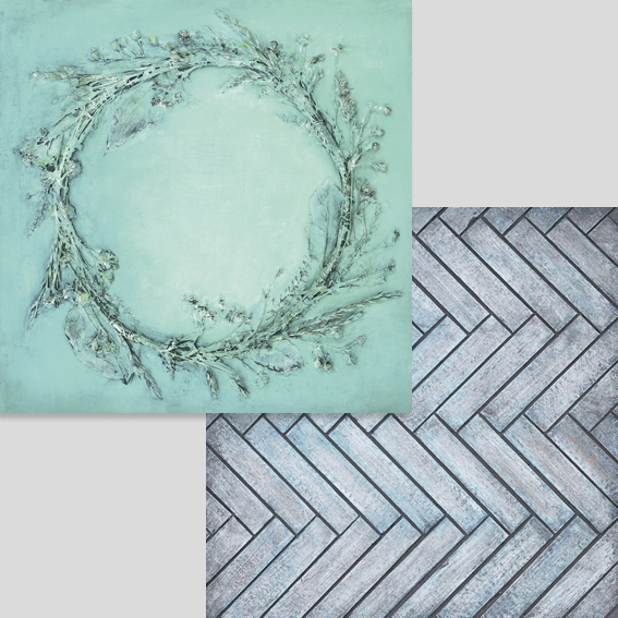 Бумага 30,5х 30,5см Мемуарис "Шёпот звёзд", Пробуждение (MEM3)